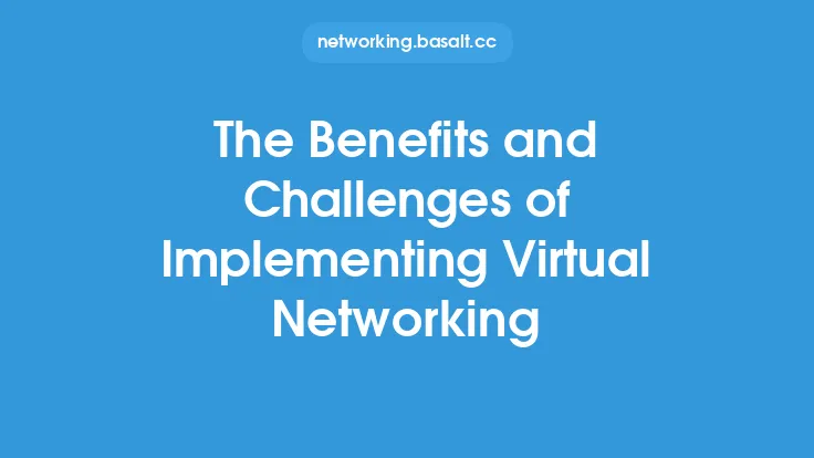 The Benefits and Challenges of Implementing Virtual Networking Thumbnail