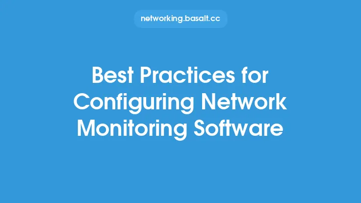Best Practices for Configuring Network Monitoring Software Thumbnail