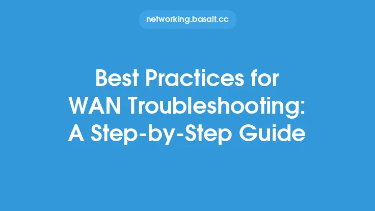 Best Practices for WAN Troubleshooting: A Step-by-Step Guide Thumbnail