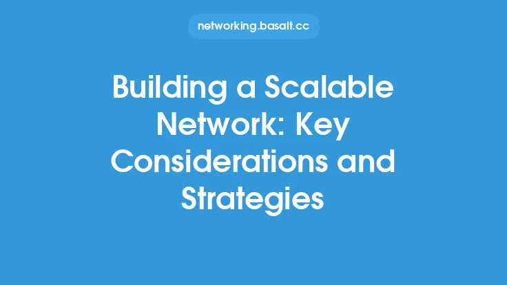 Building a Scalable Network: Key Considerations and Strategies Thumbnail