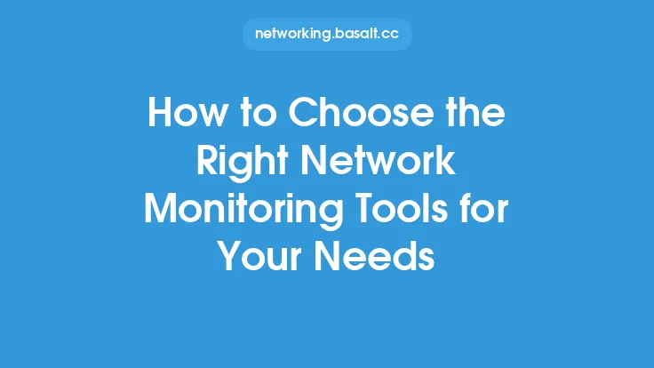 How to Choose the Right Network Monitoring Tools for Your Needs Thumbnail