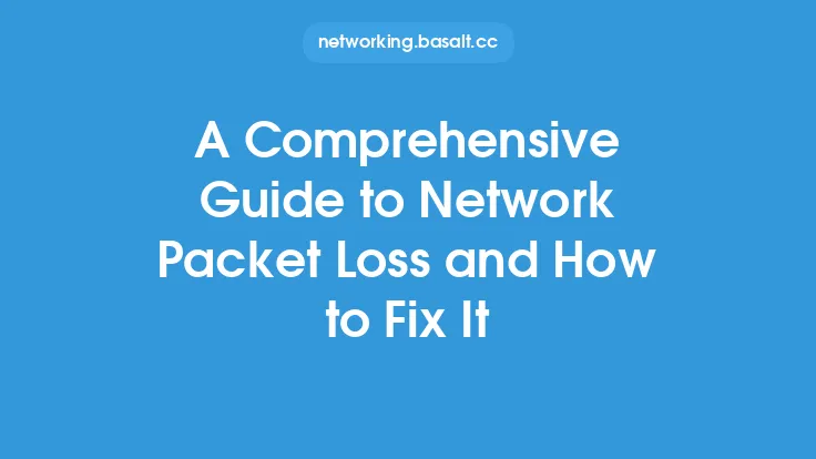 A Comprehensive Guide to Network Packet Loss and How to Fix It Thumbnail