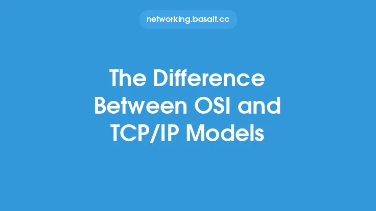 The Difference Between OSI and TCP/IP Models Thumbnail