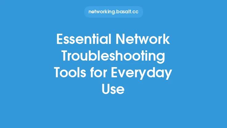 Essential Network Troubleshooting Tools for Everyday Use Thumbnail
