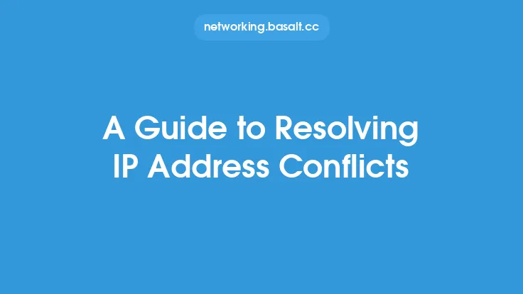 A Guide to Resolving IP Address Conflicts Thumbnail
