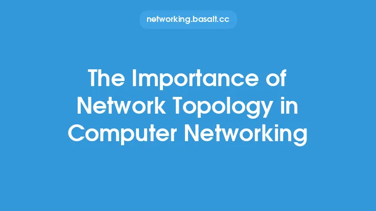 The Importance of Network Topology in Computer Networking Thumbnail