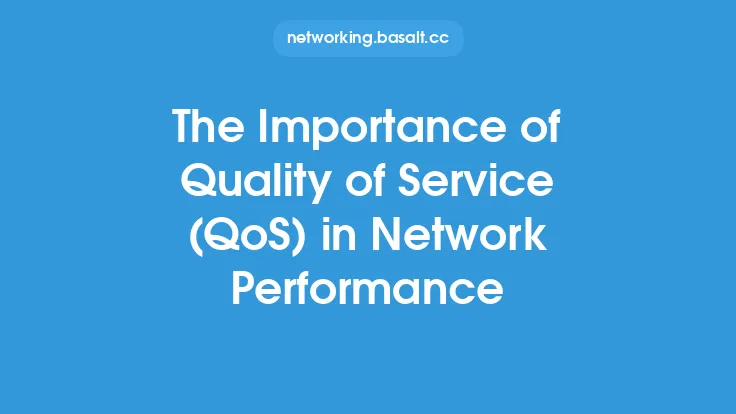 The Importance of Quality of Service (QoS) in Network Performance Thumbnail