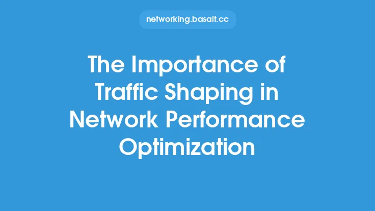 The Importance of Traffic Shaping in Network Performance Optimization Thumbnail