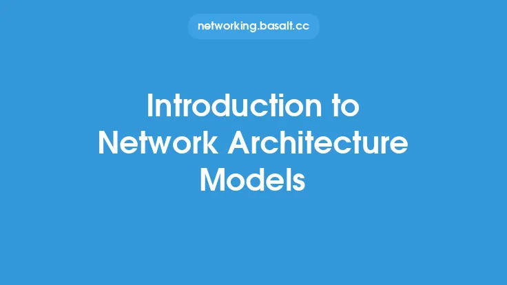 Introduction to Network Architecture Models Thumbnail