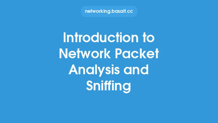 Introduction to Network Packet Analysis and Sniffing Thumbnail