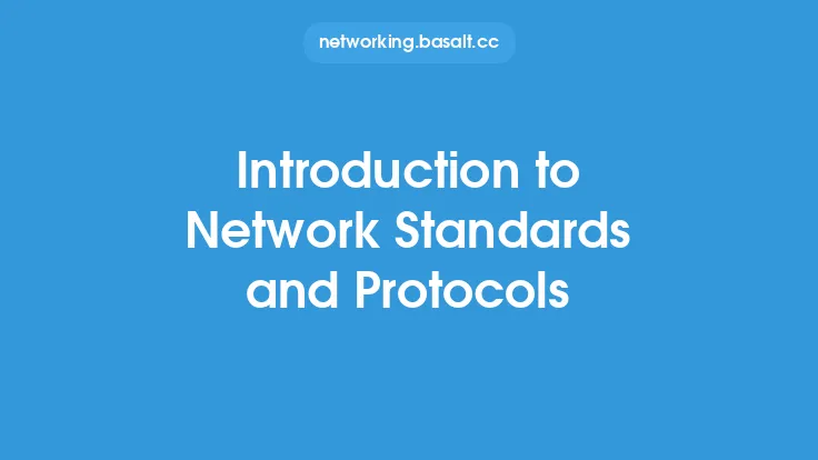 Introduction to Network Standards and Protocols Thumbnail