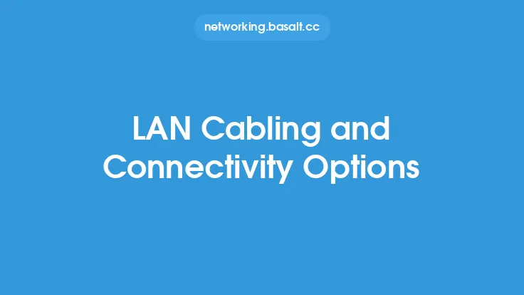 LAN Cabling and Connectivity Options Thumbnail