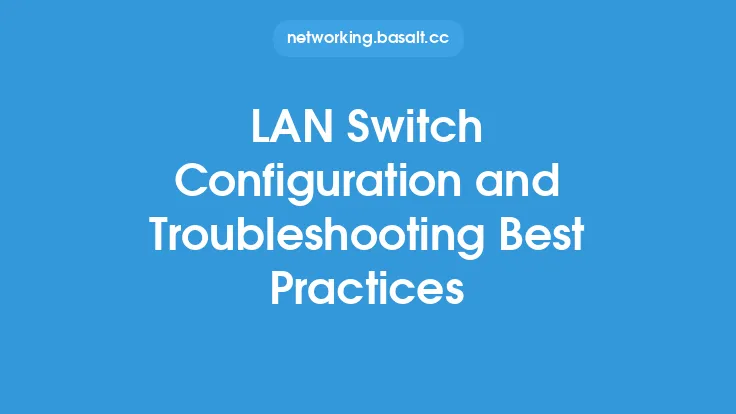 LAN Switch Configuration and Troubleshooting Best Practices Thumbnail