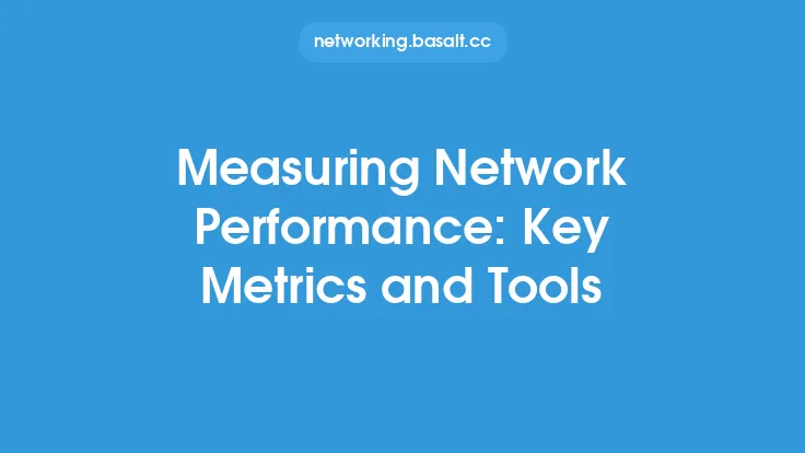 Measuring Network Performance: Key Metrics and Tools Thumbnail