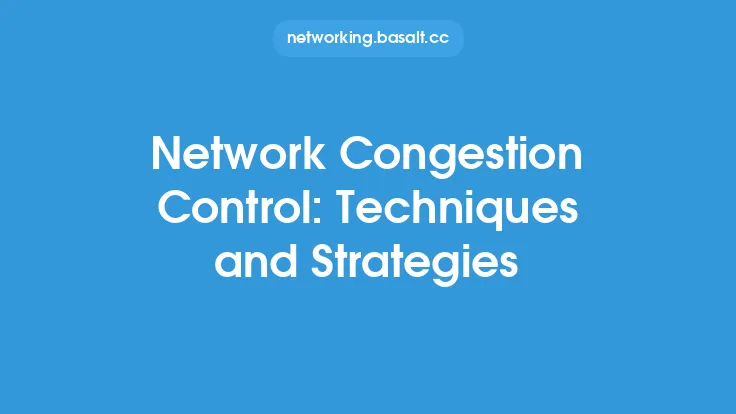Network Congestion Control: Techniques and Strategies Thumbnail