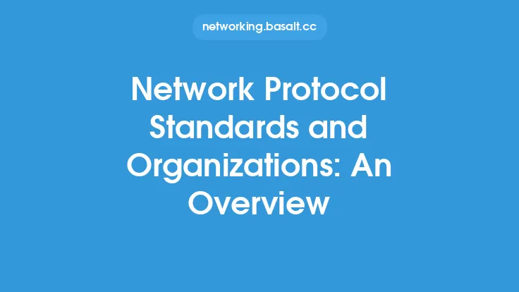 Network Protocol Standards and Organizations: An Overview Thumbnail