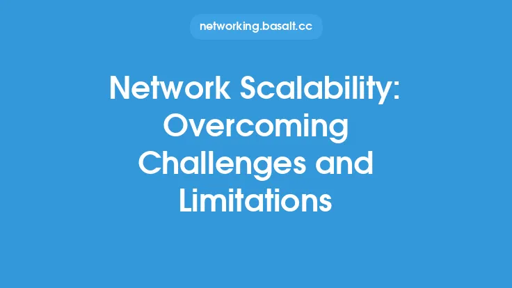 Network Scalability: Overcoming Challenges and Limitations Thumbnail