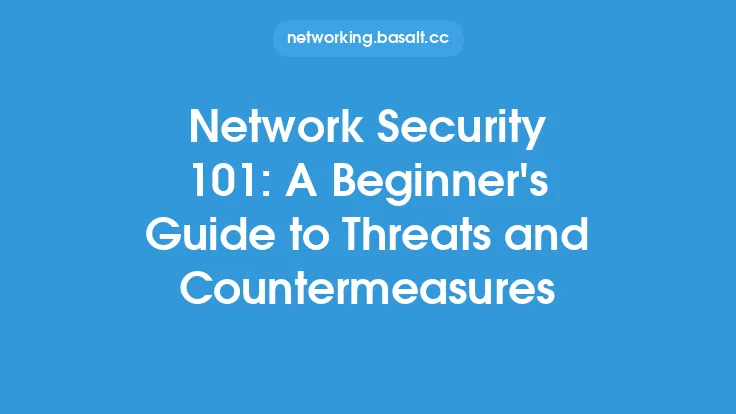 Network Security 101: A Beginner