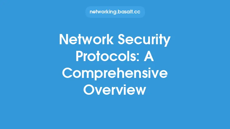 Network Security Protocols: A Comprehensive Overview Thumbnail
