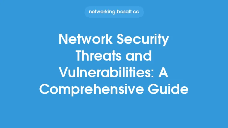 Network Security Threats and Vulnerabilities: A Comprehensive Guide Thumbnail