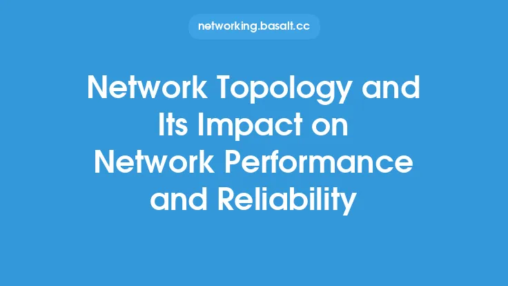 Network Topology and Its Impact on Network Performance and Reliability Thumbnail