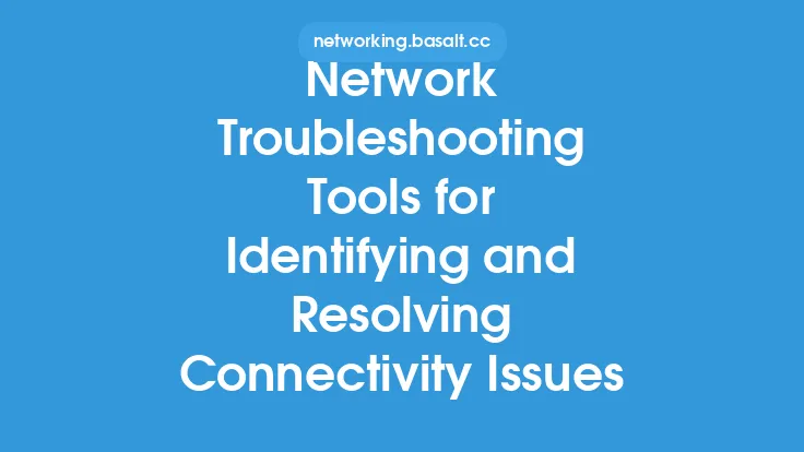 Network Troubleshooting Tools for Identifying and Resolving Connectivity Issues Thumbnail