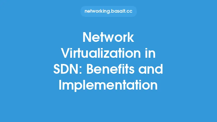 Network Virtualization in SDN: Benefits and Implementation Thumbnail