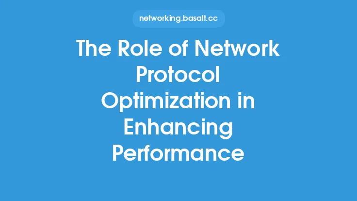 The Role of Network Protocol Optimization in Enhancing Performance Thumbnail
