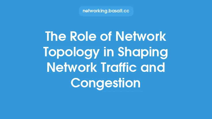 The Role of Network Topology in Shaping Network Traffic and Congestion Thumbnail