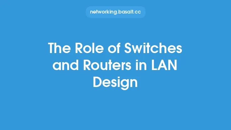 The Role of Switches and Routers in LAN Design Thumbnail