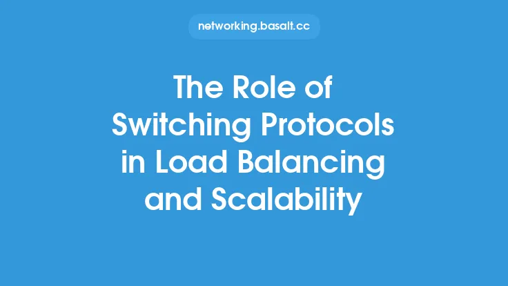 The Role of Switching Protocols in Load Balancing and Scalability Thumbnail