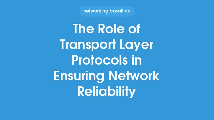 The Role of Transport Layer Protocols in Ensuring Network Reliability Thumbnail