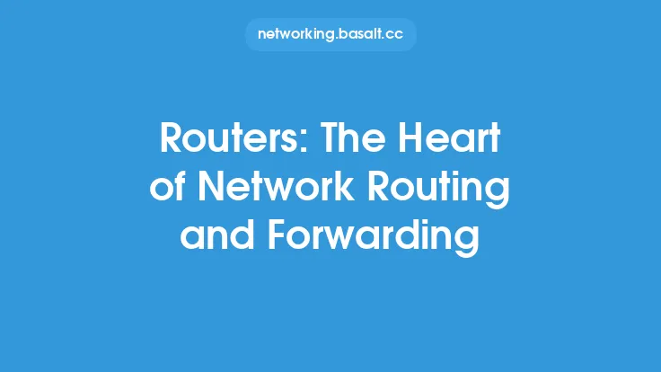 Routers: The Heart of Network Routing and Forwarding Thumbnail