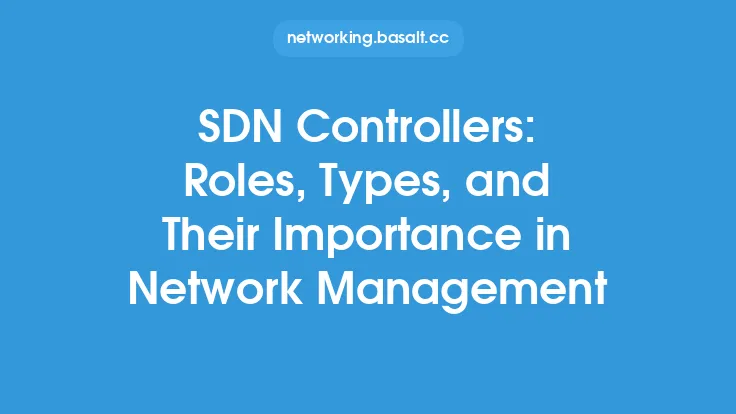 SDN Controllers: Roles, Types, and Their Importance in Network Management Thumbnail