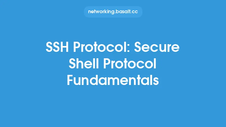 SSH Protocol: Secure Shell Protocol Fundamentals Thumbnail