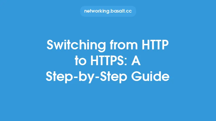 Switching from HTTP to HTTPS: A Step-by-Step Guide Thumbnail