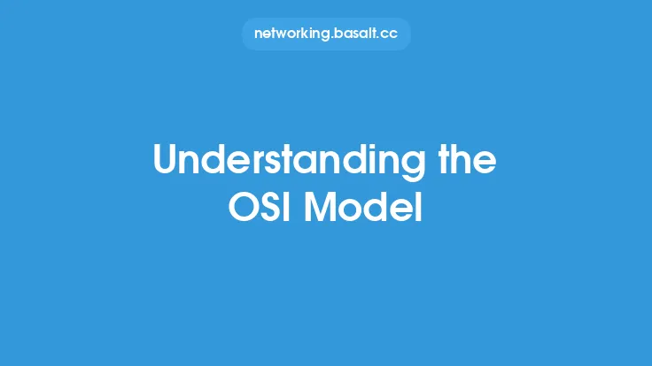 Understanding the OSI Model Thumbnail