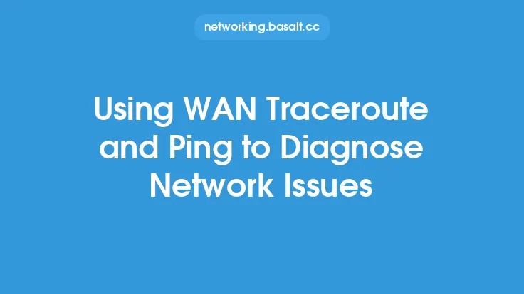 Using WAN Traceroute and Ping to Diagnose Network Issues Thumbnail