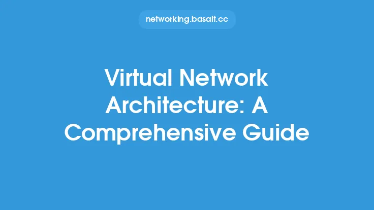 Virtual Network Architecture: A Comprehensive Guide Thumbnail