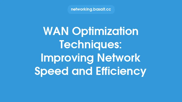 WAN Optimization Techniques: Improving Network Speed and Efficiency Thumbnail