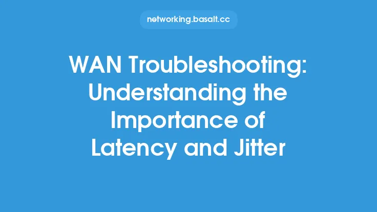 WAN Troubleshooting: Understanding the Importance of Latency and Jitter Thumbnail