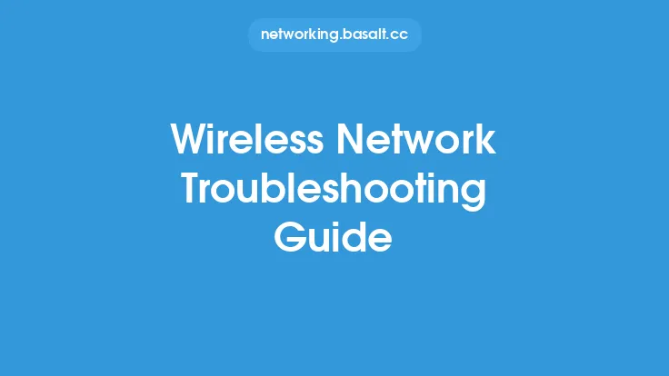 Wireless Network Troubleshooting Guide Thumbnail